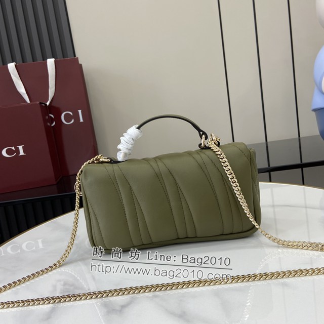Gucci專櫃古馳最新款Milano系列迷你肩背包女士手提包 jh2386型號：806017